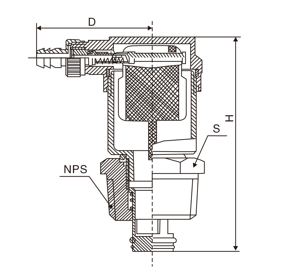 黃銅自(zi)動單向排(pai)氣閥(圖1)