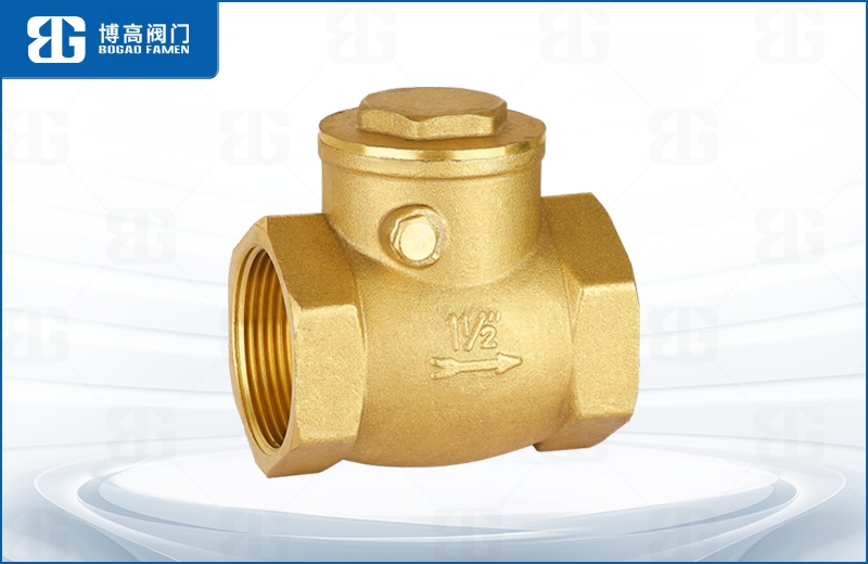 黃(huáng)銅卧式止回閥(fá)
