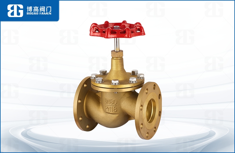 黃(huang)銅法蘭截(jié)止閥