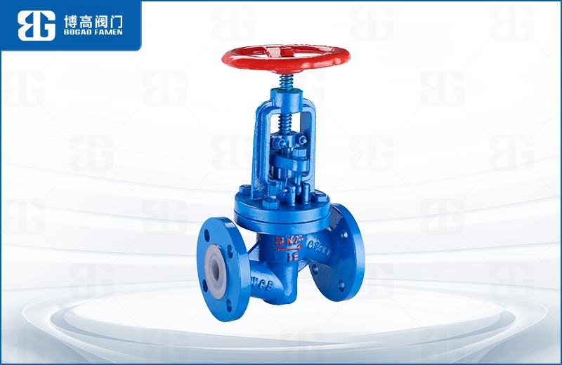 法蘭(lán)式襯氟(fu)截止閥(fá)